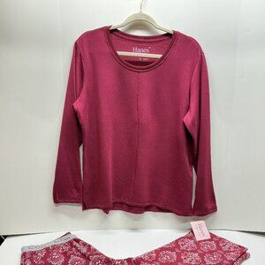 PETITE LARGE PJ'S HANES NWT